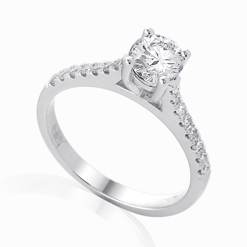  Ring Wit Goud 18 Karaat - 0867085-1
