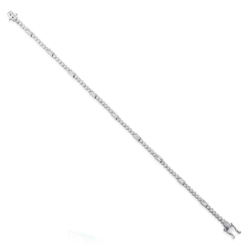 Solitairs Armband Wit Goud 18 Karaat - 0898827