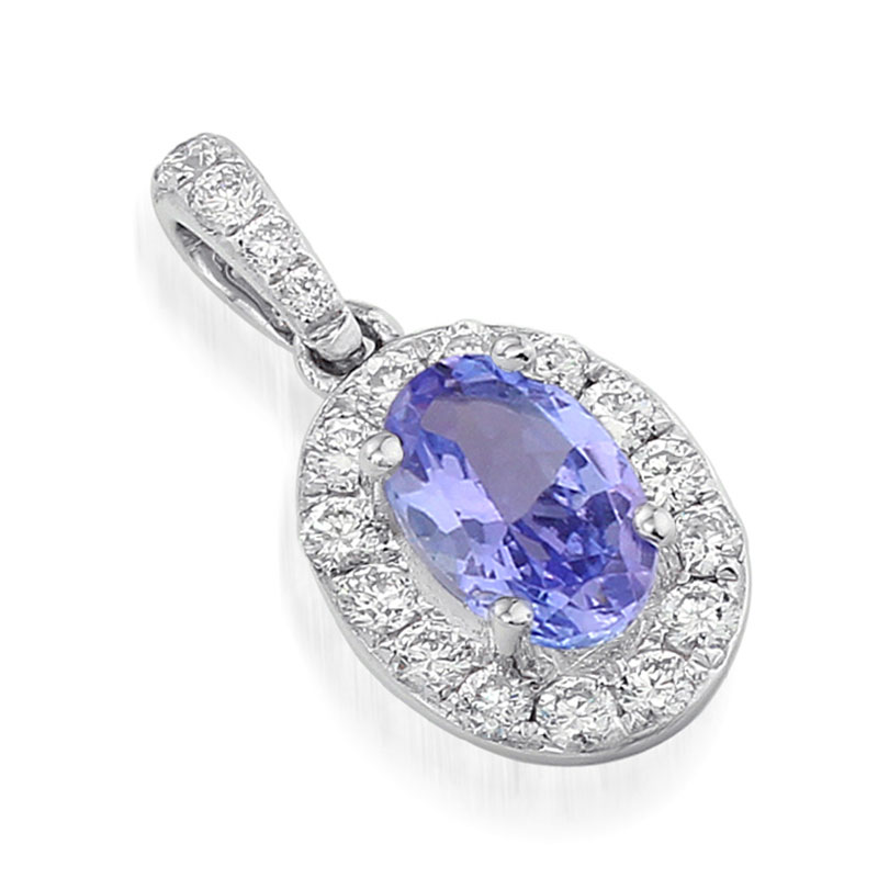 Solitairs Hanger Wit Goud 18 Karaat - 0925346