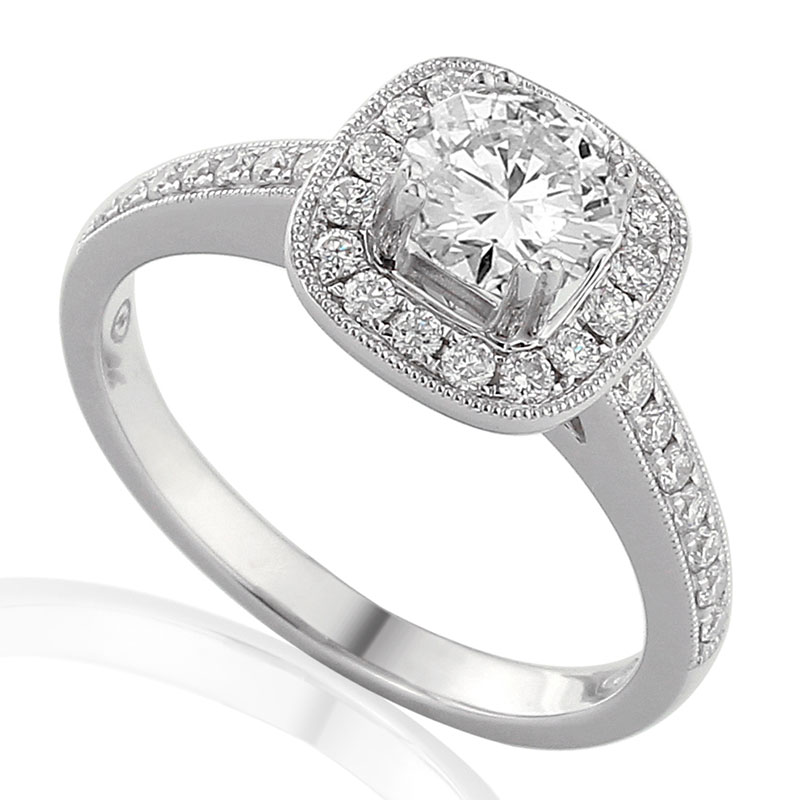 Solitairs Ring Wit Goud 18 Karaat - 0930296