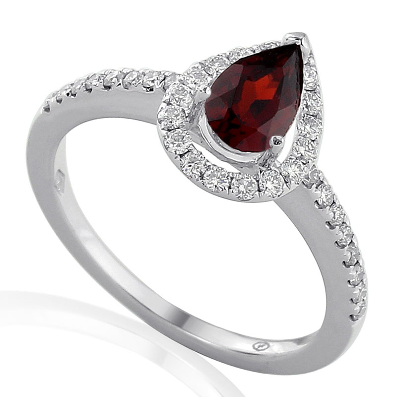 Solitairs Ring Wit Goud 18 Karaat - 0930308A
