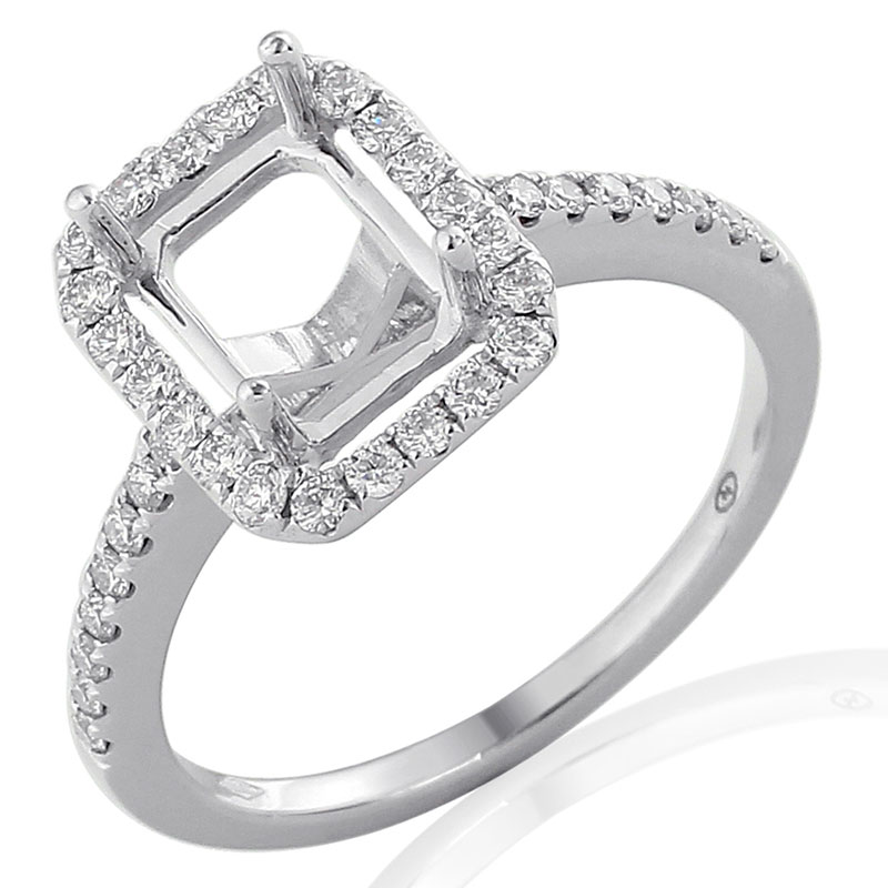 Solitairs Ring Wit Goud 18 Karaat - 0930311