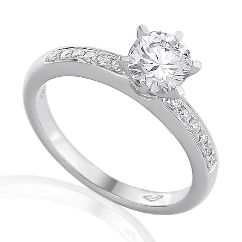  Ring Wit Goud 18 Karaat - 0930320