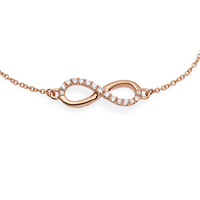 Solitairs Armband Wit Goud 18 Karaat - BR0103D