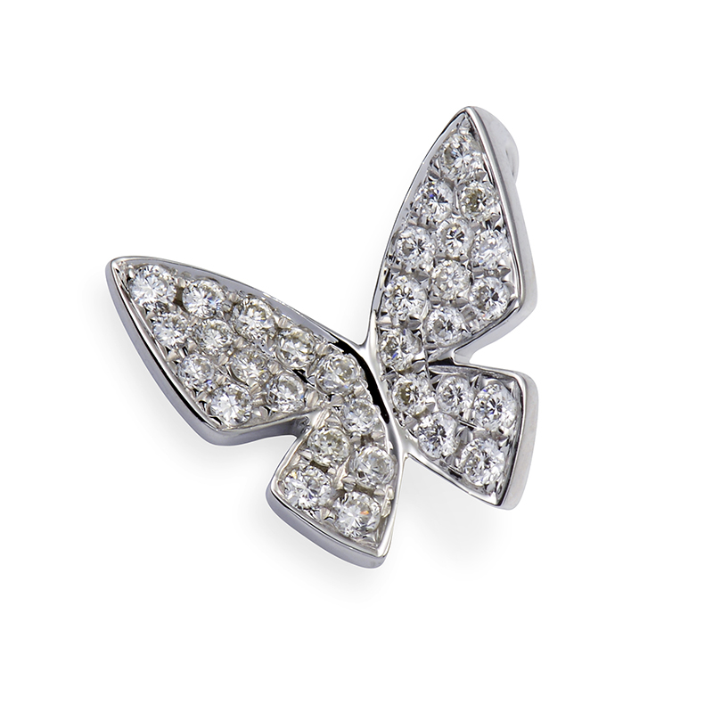 Solitairs Hanger Wit Goud 18 Karaat - SP0190D